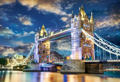 Puzzle CASTORLAND - Tower Bridge, London 1500 dielikov