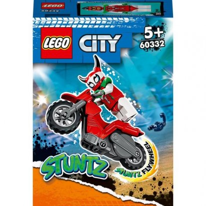 Lego City 60332 Škorpiónna kaskadérska motorka