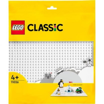 Lego Classic 11026 Biela podložka na stavanie