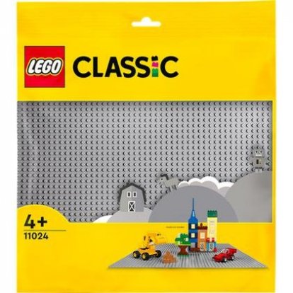 LEGO Classic 11024 Sivá podložka na stavanie