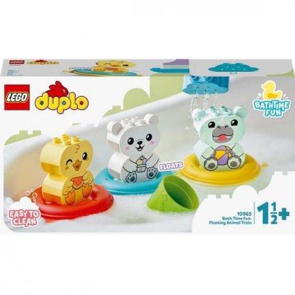 Lego Duplo 10965 Legrace vo vani: Plávajúci vláčik so zvieratkami