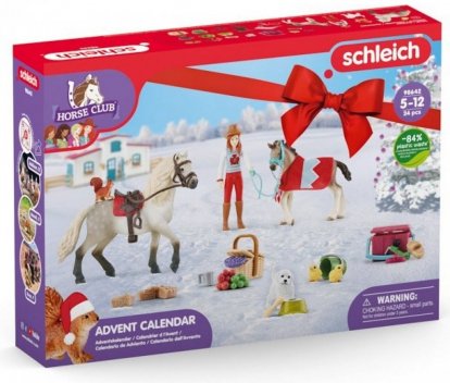 Adventný kalendár Schleich 2022 - Kone