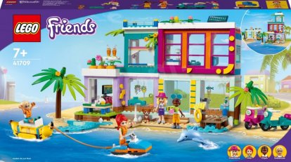 Lego Friends 41709 Prázdninový domček na pláži