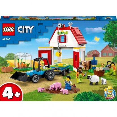 Lego City 60346 Stodola a zvieratká z farmy