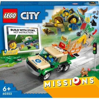 Lego City 60353 Záchranné misie v divočine