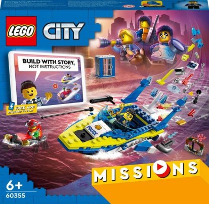 Lego City 60355 Misia detektíva pobrežnej stráže