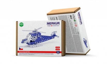 Merkúr 054 - policajný vrtuľník, 142 dielov