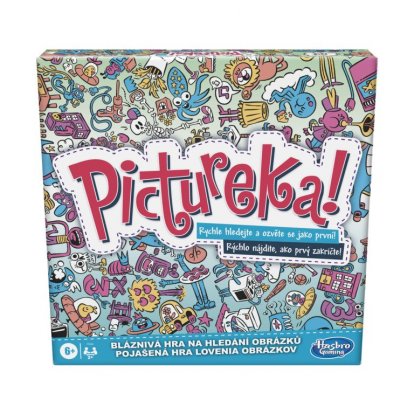 Hasbro NOVÁ SPOLOČENSKÁ HRA PICTUREKA CZ SK VERZIA