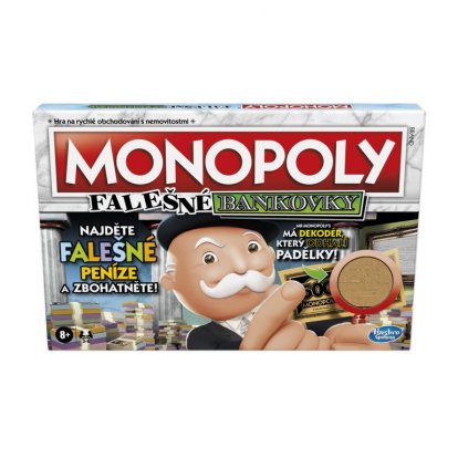 Hasbro MONOPOLY FALOŠNÉ BANKOVKY