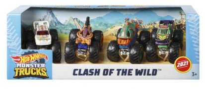 Mattel HW MONSTER TRUCKS 4KS TRUCK ASST