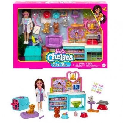 Mattel BRB CHELSEA VETERINÁRKA HERNÝ SET