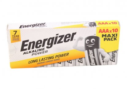 Energizer Alkaline Power Family Pack AAA 10ks