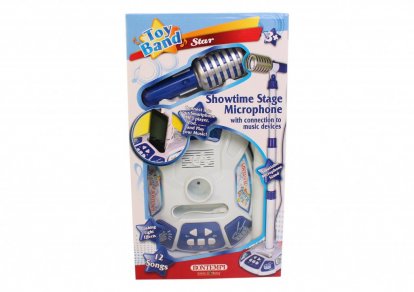 Bontempi Mikrofón stojací s pripojením k hudbe
