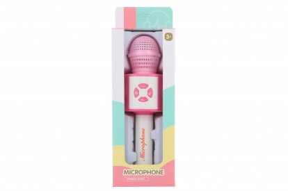 Lamps Mikrofón na batérie ružový