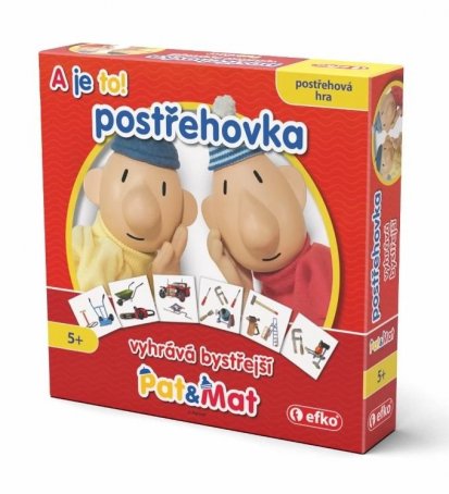 Efko Pat a Mat Postrehová - postrehová hra