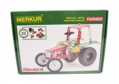 Stavebnica MERKUR FARMER Set