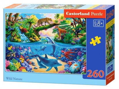 Puzzle Castorland 260 dielikov - Divoká príroda