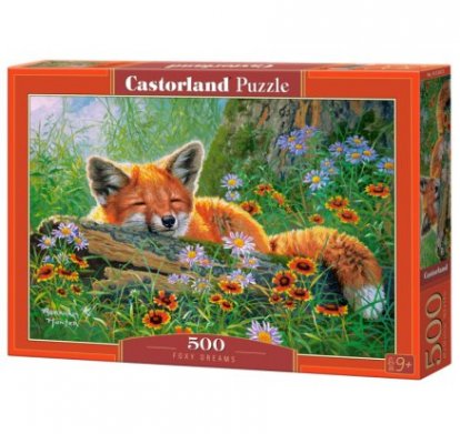 Puzzle Castorland 500 dielikov - Líščie snívanie
