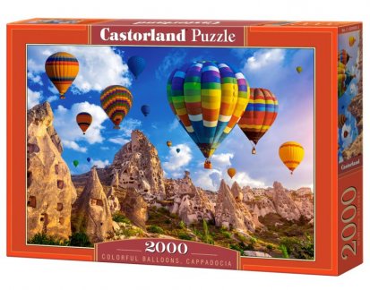 Puzzle Castorland 2000 dielikov - Let balónov, Kappadokia