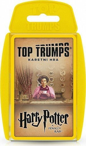 Top Trumps Harry Potter a Fénixov rád - kartová hra