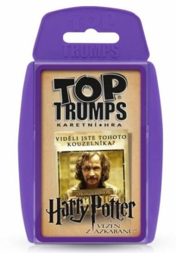 Top Trumps Harry Potter a Väzeň z Azkabanu - kartová hra