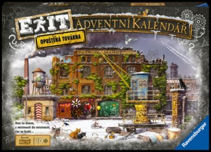 Ravensburger EXIT Adventný kalendár Továreň SK