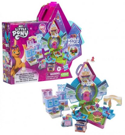 Hasbro MY LITTLE PONY MINIWORLD HRACIA SADA S DOMČEKMI