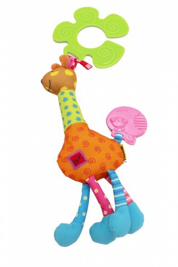 Úchyt na kočík - žirafa Igor