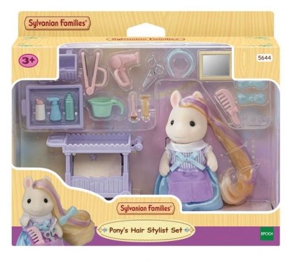 Sylvanian family Poník s vlasmi v kaderníctve