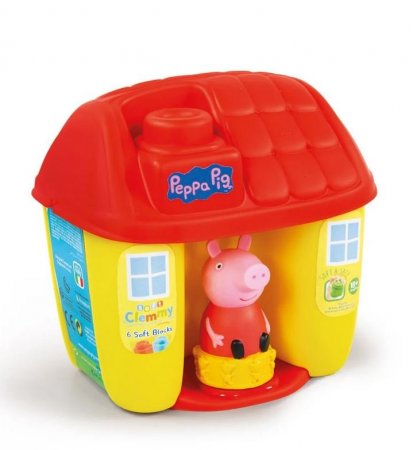 Clementoni Clemmy baby - Peppa Pig - vedierko s kockami