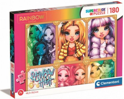 Clementoni Puzzle 180 - Rainbow High 3