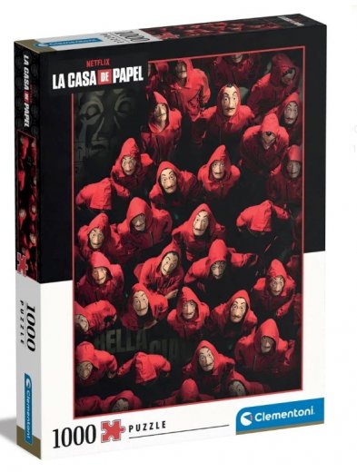 Clementoni Puzzle 1000 dielikov - La Casa de Papel