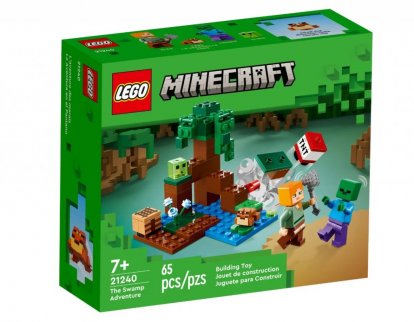 LEGO Minecraft 21240 Dobrodružstvo v bažine