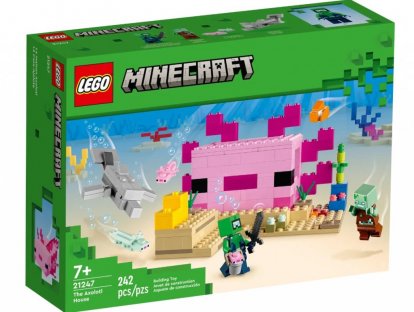 LEGO Minecraft 21247 Domček axolotlov