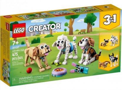 LEGO Creator 3v1 31137 Roztomilí psíkovia