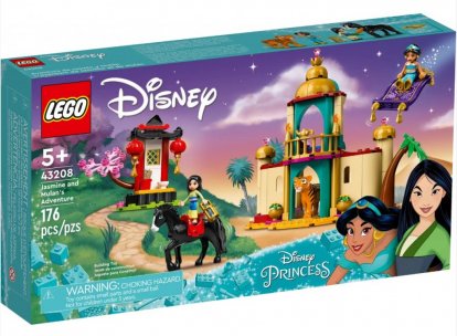 LEGO Disney 43208 Dobrodružstvo Jazmíny a Mulan