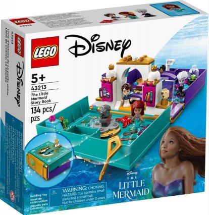 LEGO Disney 43213 Malá morská víla a jej rozprávková kniha