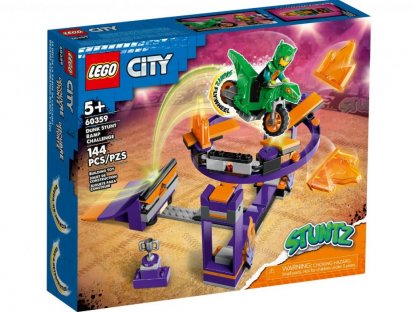 LEGO City 60359 Kaskadérska výzva s rampou a obručou