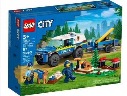 LEGO City 60369 Mobilné cvičisko policajných psov