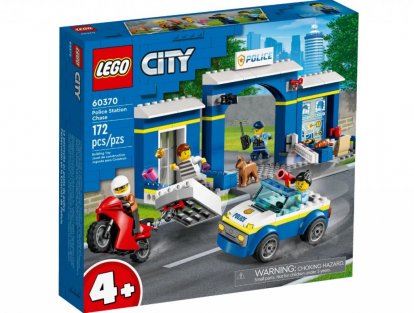 LEGO City 60370 Naháňačka na policajnej stanici