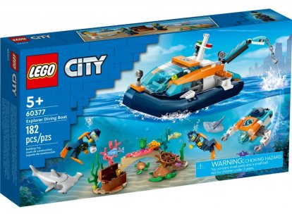 LEGO City 60377 Prieskumná ponorka potápačov