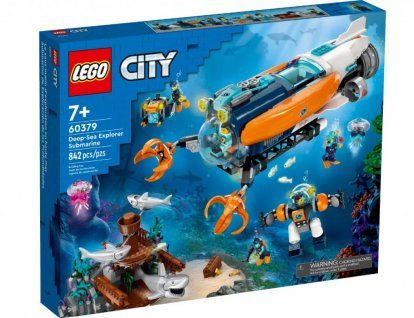 LEGO City 60379 Hlbinná prieskumná ponorka