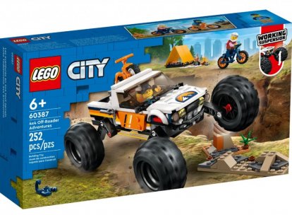 LEGO City 60387 Dobrodružstvo s teréniakom 4x4