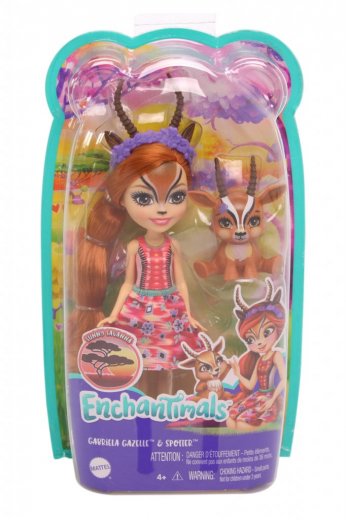 MATTEL Enchantimals bábika a zvieratko