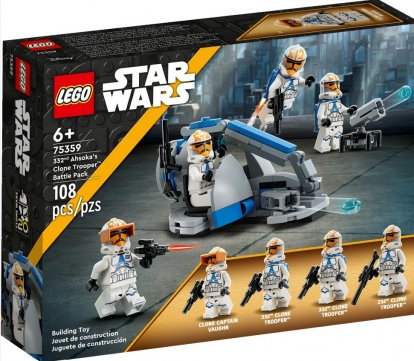 LEGO Star Wars 75359 Bojový balíček klonovaného vojaka Ahsoku z 332. légie