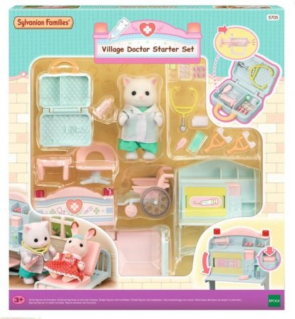 Sylvanian family Sada dedinský lekár