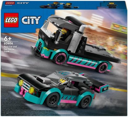 Lego City 60406 Kamión so závodným autom