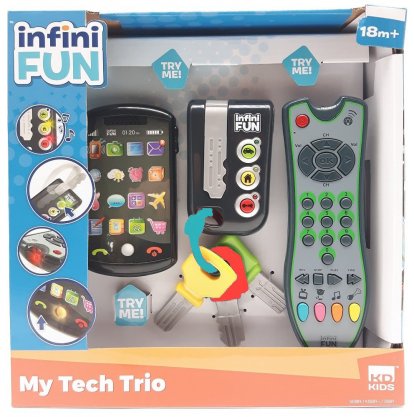 Trio set Tech Too - kľúče, ovládač a telefón