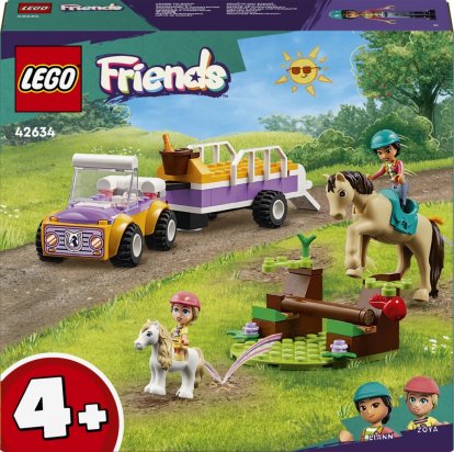 LEGO Friends 42634 Príves s koňom a poníkom