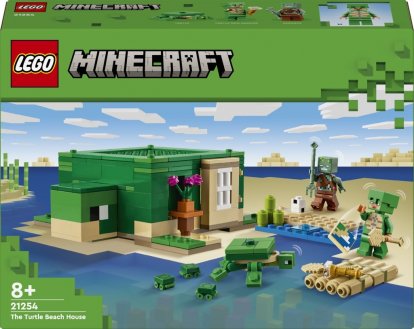 LEGO Minecraft 21254 Korytnačí domček na pláži